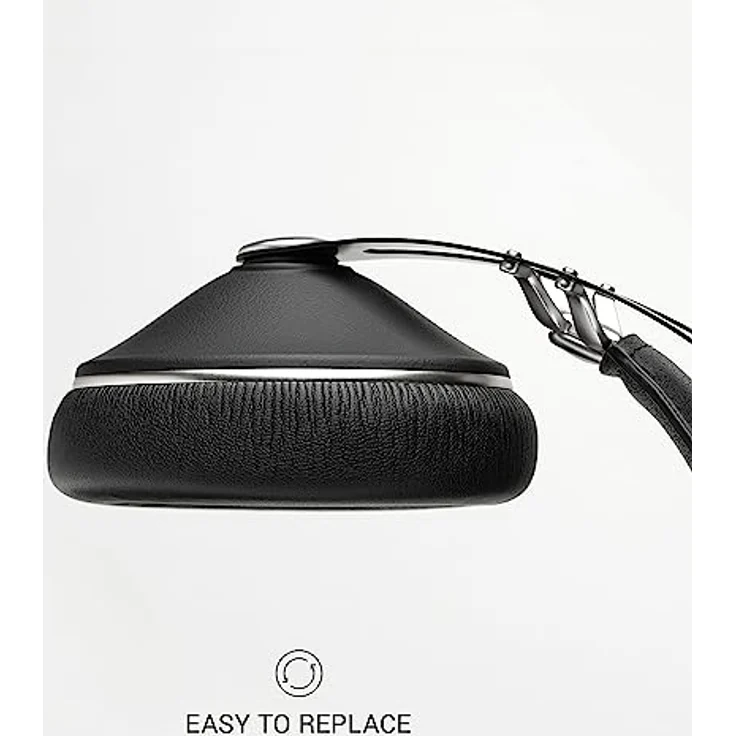Meze Audio 99 Series Standard Ohrpolster, Kunstleder mit Memory Foam, passend für 99 classic und 99 neo, Paar – Bild 2
