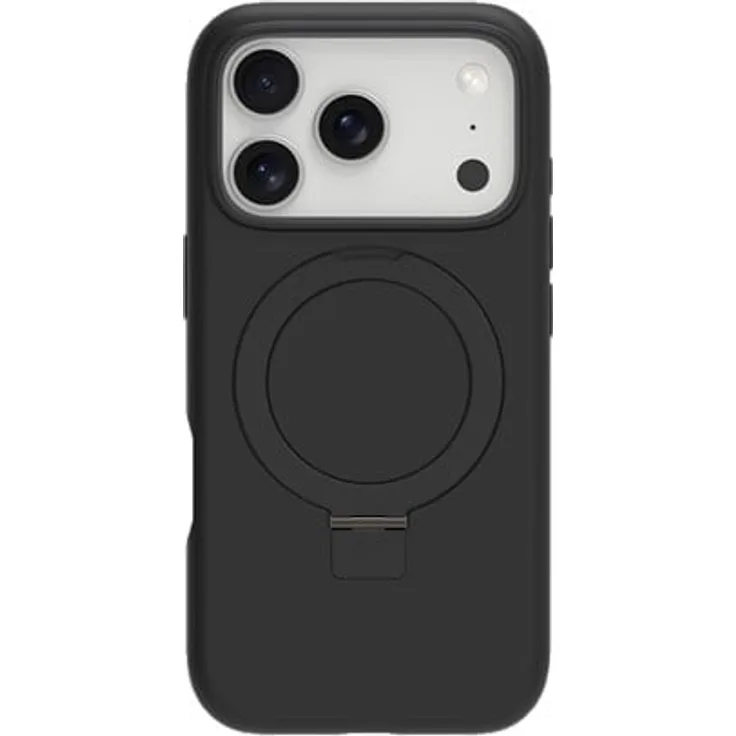 dbramante1928 Iceland Ultra, MagSafe-kompatible Handyhülle aus D3O für Apple iPhone 17 Pro/18 Pro, Schwarz