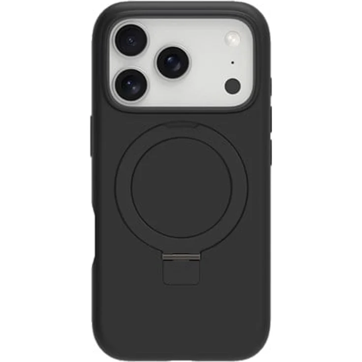 dbramante1928 Iceland Ultra, MagSafe-kompatible Handyhülle aus D3O für Apple iPhone 17 Pro/18 Pro, Schwarz