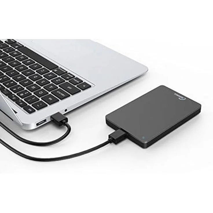 Sonnics 1TB Dunkelgrau Externe tragbare Festplatte USB 3.0 super schnelle Übertragungsgeschwindigkeit für den Einsatz mit Windows PC, Apple Mac, XBOX ONE und PS4 Fat32 – Bild 5