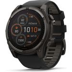 Garmin Fenix 8 Smartwatch, AMOLED-Display, Titan-Lünette, 24/7 Gesundheitsüberwachung