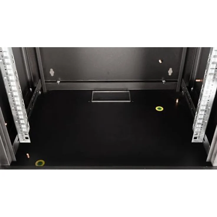 ROLINE 19-Zoll Wandgehäuse Pro 7 HE, flexibel mit Kabeleinlass und modularen Türen, schwarz – Bild 4