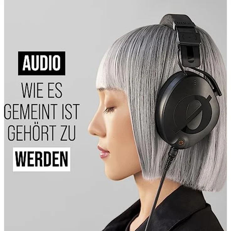 RØDE NTH-100 Professional Over-ear Headphones For Content Creation, Music Production, Mixing and Audio Editing, Podcasting, Location Recording (Black) – Bild 3