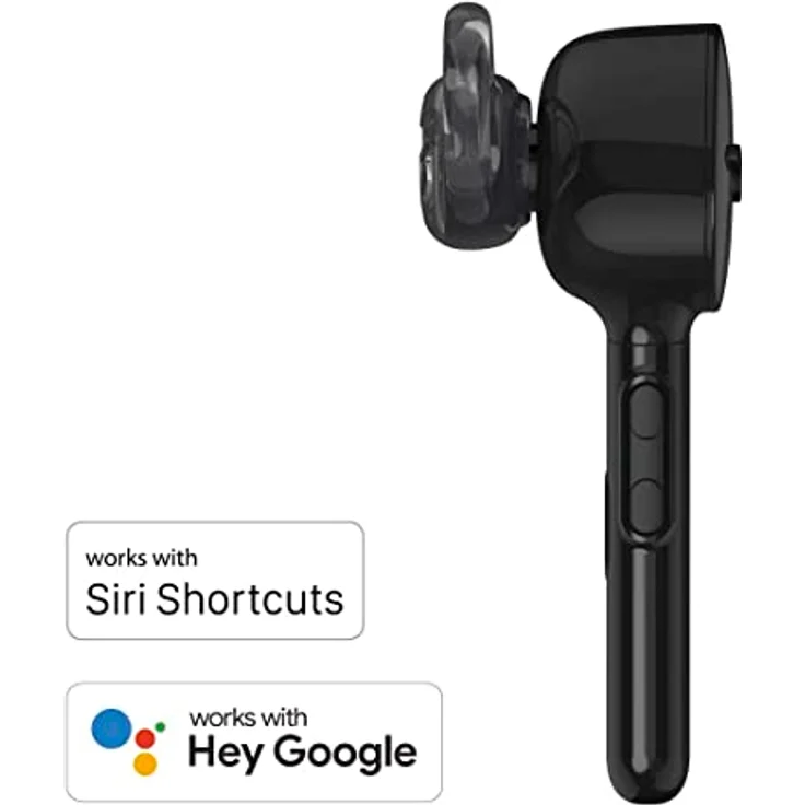 Hama Mono-Bluetooth®Headset MyVoice1300 Multipoint Sprachsteuerung schwarz Wireless-Headset mit Siri und Google Assistant – Bild 7
