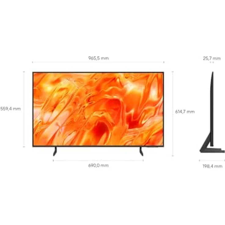 Samsung QE43QN70H, 43 Zoll Neo QLED Smart-TV, 4K Ultra HD, Motion Xcelerator, WLAN, Schwarz – Bild 3