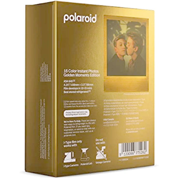 Polaroid Color i-Type Golden Moments Sofortbildfilm im Doppelpack – Bild 3