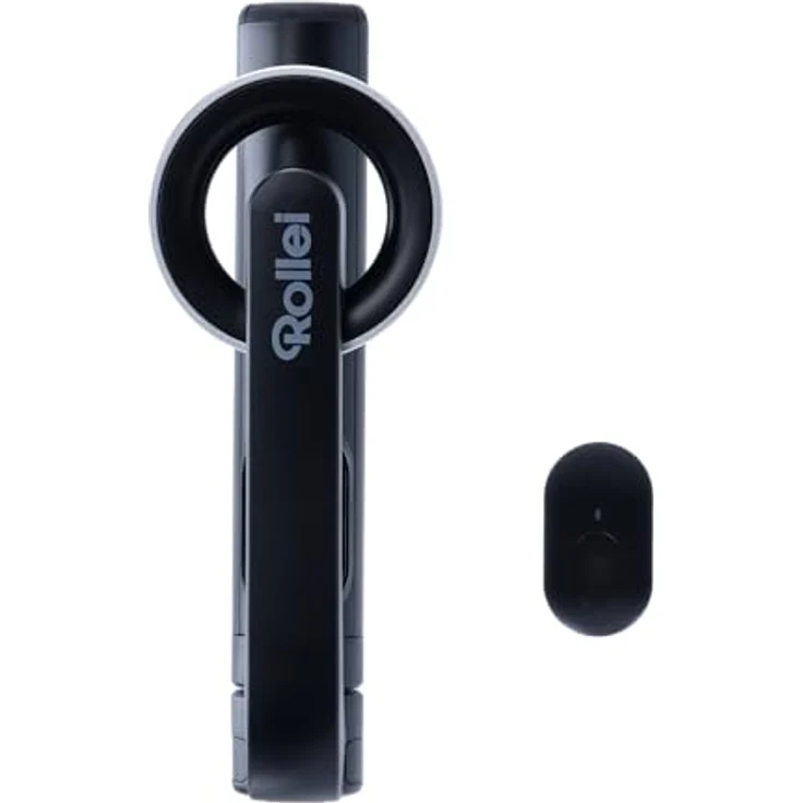 Rollei MSS Selfie Tripod, magnetisches Stativ und Selfie Stick mit Bluetooth-Fernauslöser, bis 64,3 cm hoch, schwarz – Bild 2