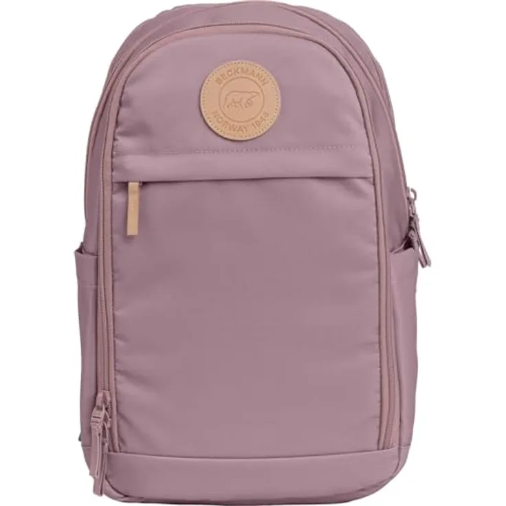 Beckmann Urban Midi Rucksack 26 L, ergonomisch mit Polsterung, Laptop- und Tabletfach, Purple Rose