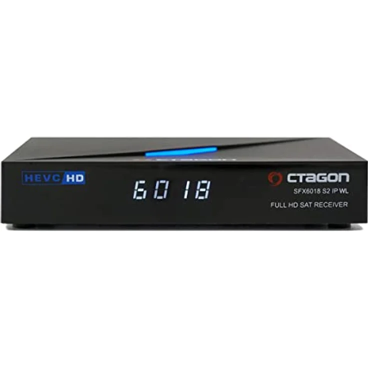 Octagon SFX6018 S2+IP WL 1x DVB-S2 HD H.265 HEVC, E2 Linux Smart Receiver, Satelliten Receiver, Aufnahmefunktion, Kartenleser, YouTube, Web-Radio, 150Mbit/s WiFi intern, HDMI, schwarz – Bild 3