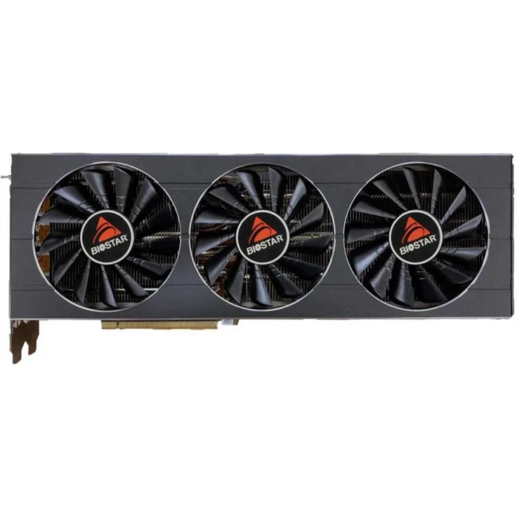 Biostar VN3806RMT3 RTX 3080, 10GB GDDR6X Grafikkarte, Schwarz
