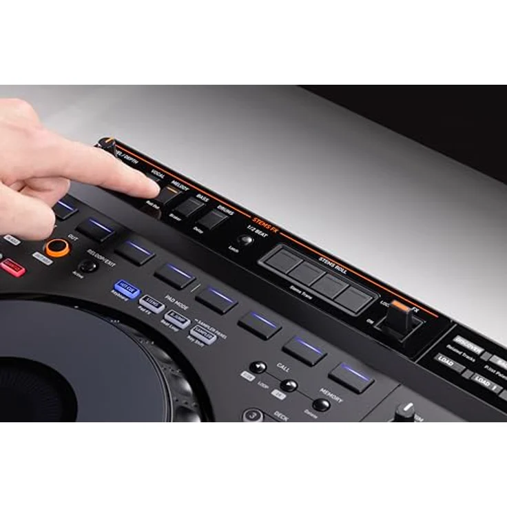PIONEER DJ DDJ-GRV6, 4-Kanal-Performance DJ-Controller mit Groove Circuit und Stems FX, Schwarz – Bild 6