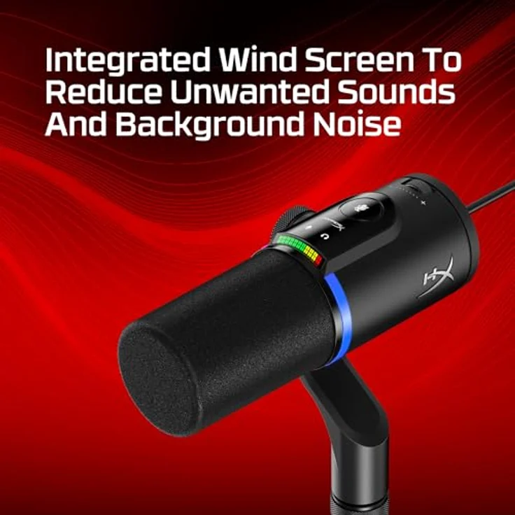 HyperX FlipCast – dynamisches XLR/USB-Mikrofon zum Streamen – Bild 5