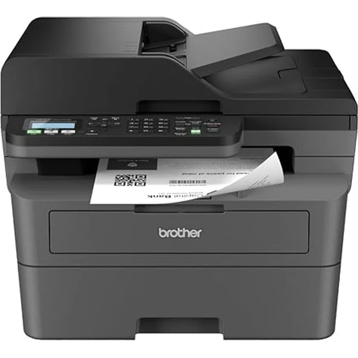 Brother MFC-L2802DW, Multifunktionsdrucker mit Laser-Drucktechnologie, 32 Seiten/Min, 1200 x 1200 DPI, Duplexfunktion, WLAN und USB, mobil druckbar – Bild 2