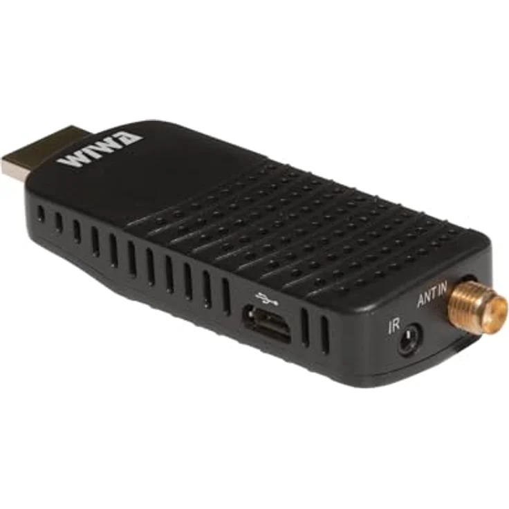Wiwa H.265 Mini TV Tuner, DVB-T-Receiver mit robuster Bauweise und flexibler Gestaltung – Bild 2