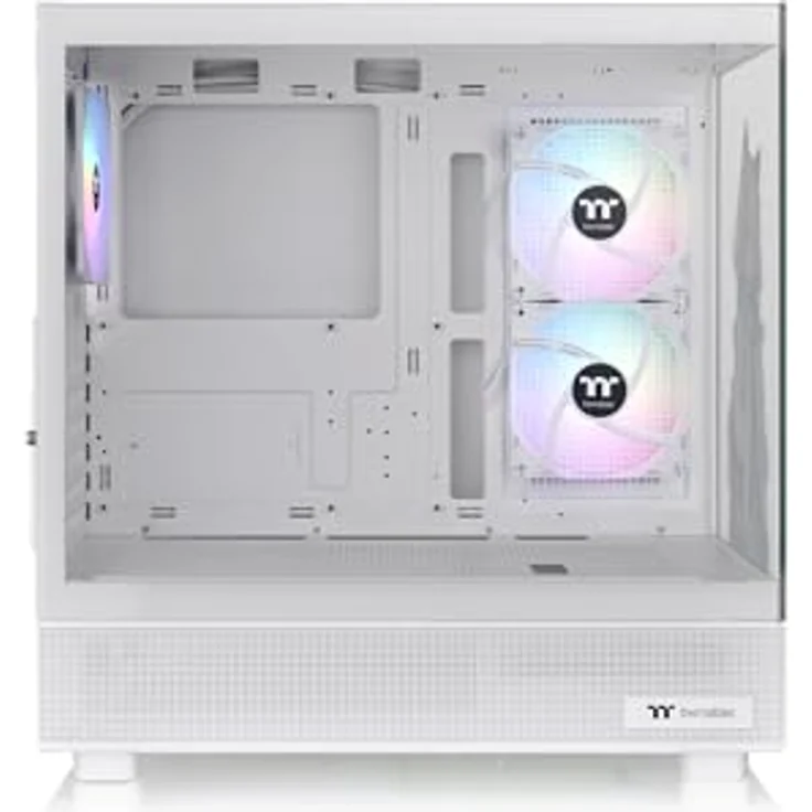 Thermaltake View 270 SP Edition Mid Tower Chassis Snow, Panorama-Case mit Tempered Glass Panels, Manga-Illustration, bis 360-mm Radiatoren geeignet – Bild 3