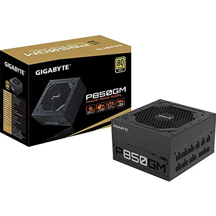 Gigabyte P850GM (850 W), PC Netzteil, Schwarz - Preisvergleich