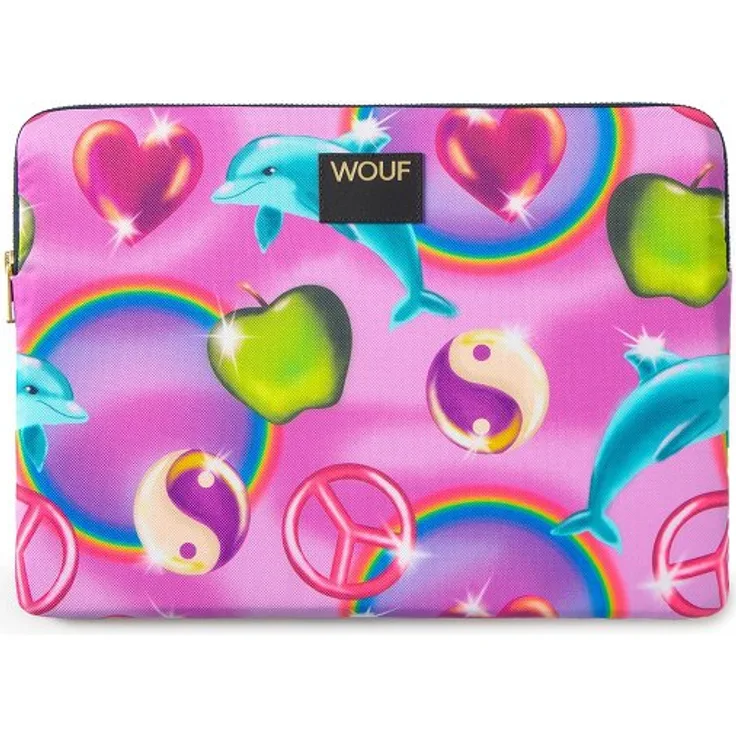 Wouf Daily Laptophülle 32.5 cm, pink, 100% Polyester, schlankes Design