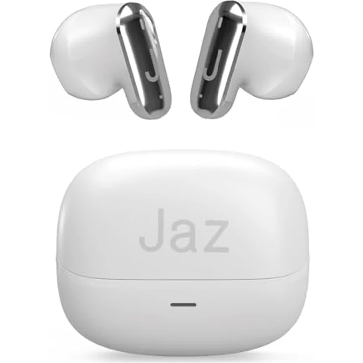 Jaz Orion, Kompakte kabellose Ohrhörer mit True Wireless-Technologie, Bluetooth Reichweite bis 10m, ergonomisches In-ear Design, Touch-Steuerung, Akkulaufzeit bis 20h – Bild 1
