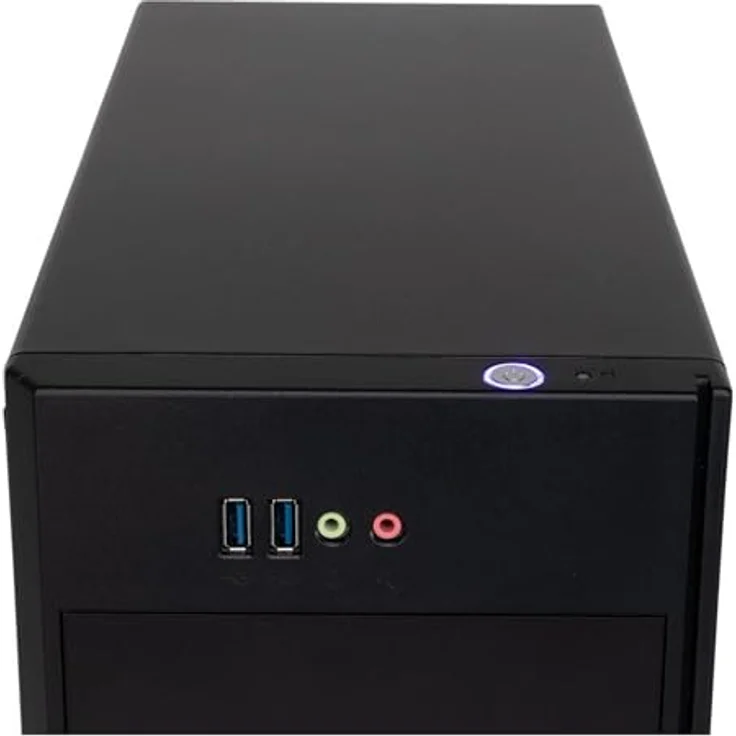 Terra PC-BUSINESS 6000, Komplettsystem mit AMD R5, 16 GB DDR5 RAM, 500 GB HDD, Schwarz – Bild 3