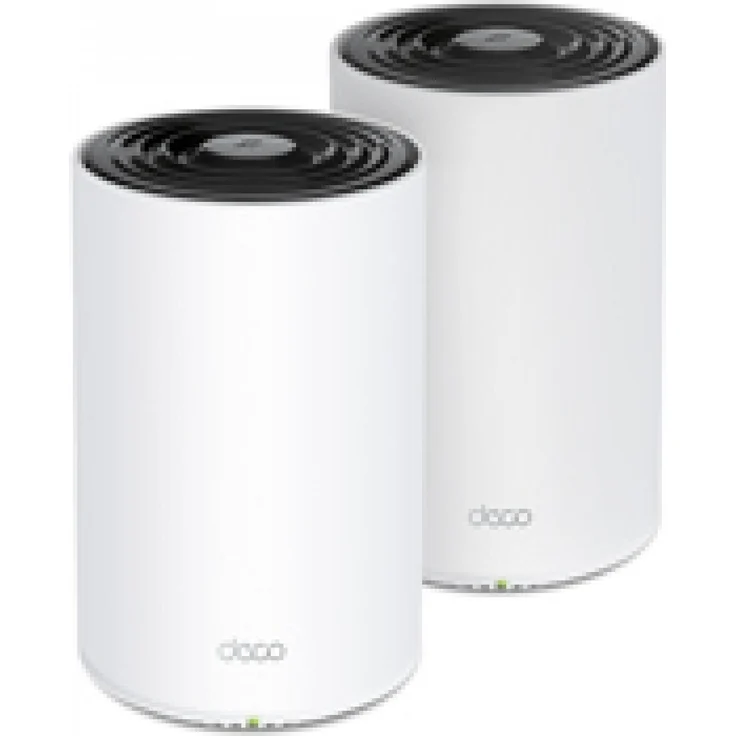 TP-Link Deco PX50 (2-Pack), Dualband Router mit Powerline-Technologie, Weiss