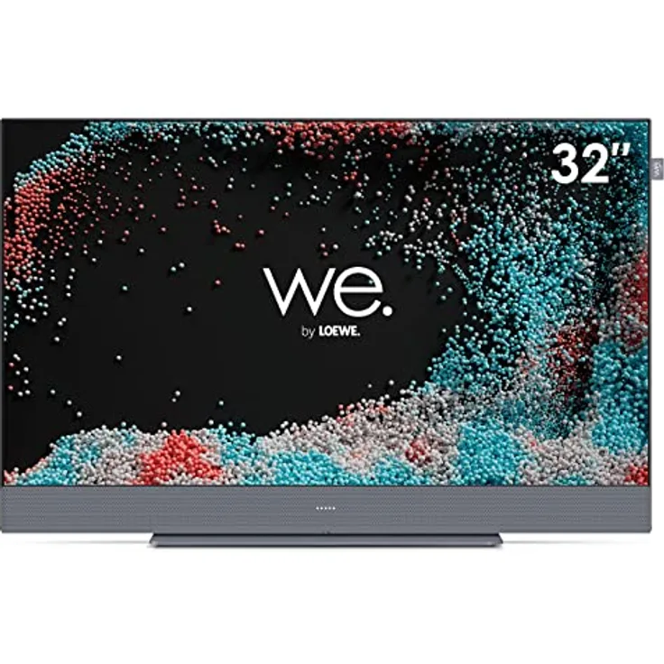 We. See 32 Storm Grey, Full HD E-LED TV, HDR 10, Dolby Atmos, FHD Fernseher, 81 cm (32 Zoll) Bildschirmdiagonale