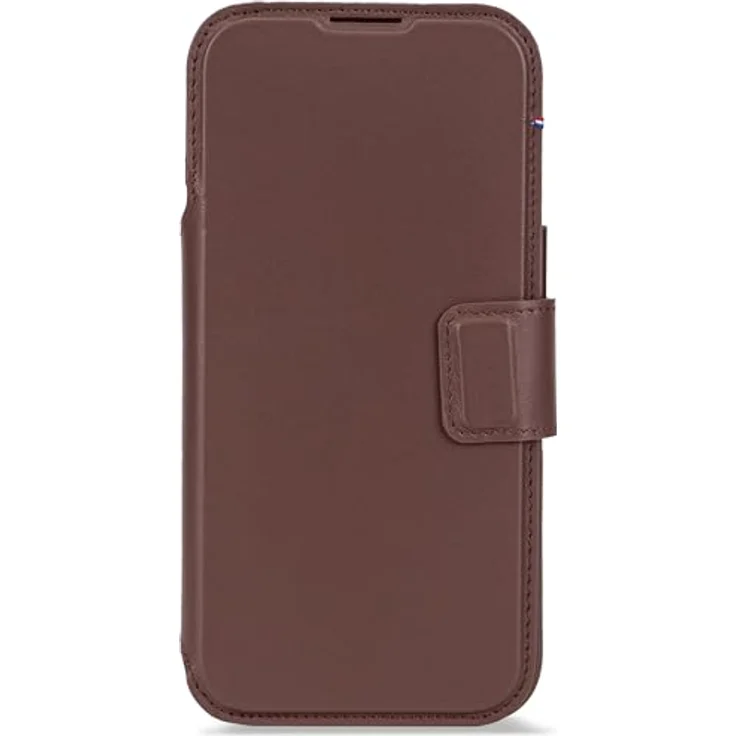 Decoded 2-in-1 Lederhülle für iPhone 17 Air, Abnehmbare Wallet aus Premium ECCO Leder, MagSafe-kompatibel, Fallschutz, Kratzfest, Braun – Bild 3