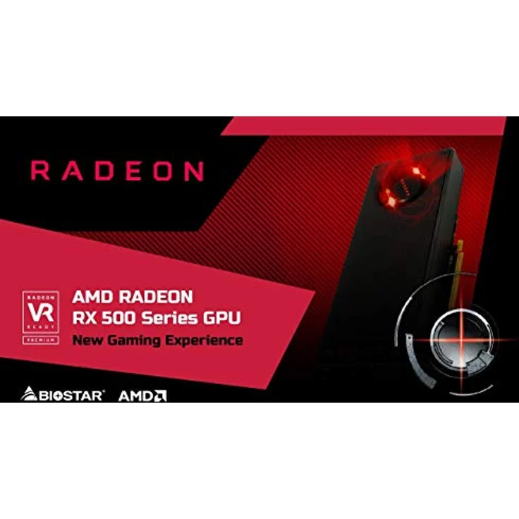 Biostar OC Gaming Radeon RX 560 4GB GDDR5 128-Bit DirectX 12 PCI Express 3.0 x16, DVI-D Dual Link, HDMI, DisplayPort und Vortex Dual Kühler – Bild 5