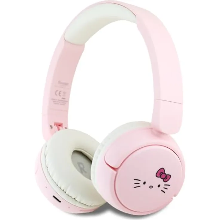 Hello Kitty Face Logo - kabellose Bluetooth-In-Ear-Kopfhörer V5.3 (rosa)