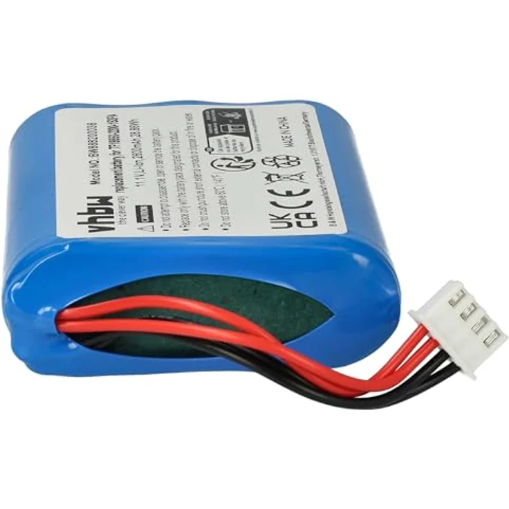 vhbw Akku passend für Marshall Stockwell Bluetooth Lautsprecher Box ersetzt TF18650-2200-1S3PA - (Li-Ion, 2600mAh, 11.1V) - Ersatzakku, Batterie – Bild 9