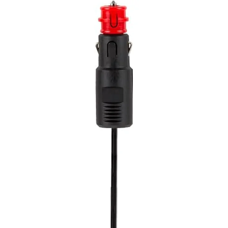 alca Verlängerungskabel 12 V / 24 V, 6 A, 5 m Zigarettenanzünder, schwarz – Bild 3