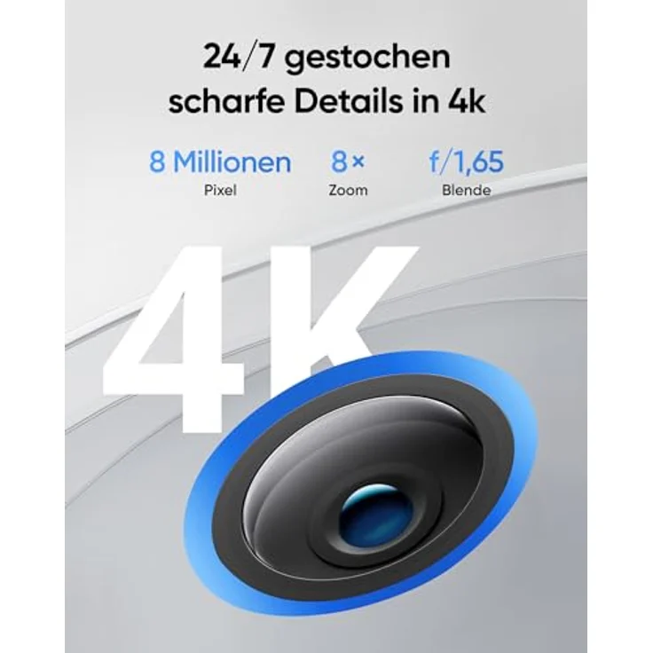 eufy eufyCam E330, Netzwerkkamera, Schwarz, Weiss – Bild 3