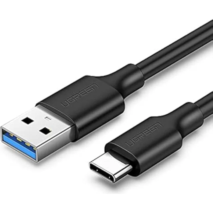 UGREEN USB 3.0 Type-C Data und Ladekabel 50cm, hochwertig, kompatibel mit all Type-C Geräten – Bild 1