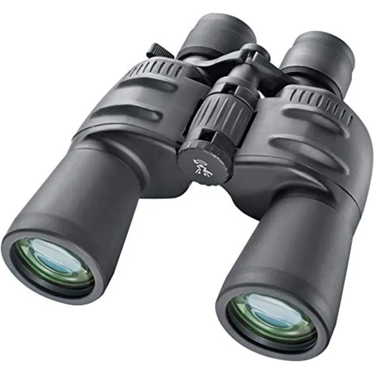 Bresser 7-35x50 Spezial-Zoomar Porro Zoomfernglas (mit Mitteltriebfokussierung, Stativanschlussgewinde und vollvergüteter Optik inklusive Trageriemen, Stativ-Adapter und Transporttasche)