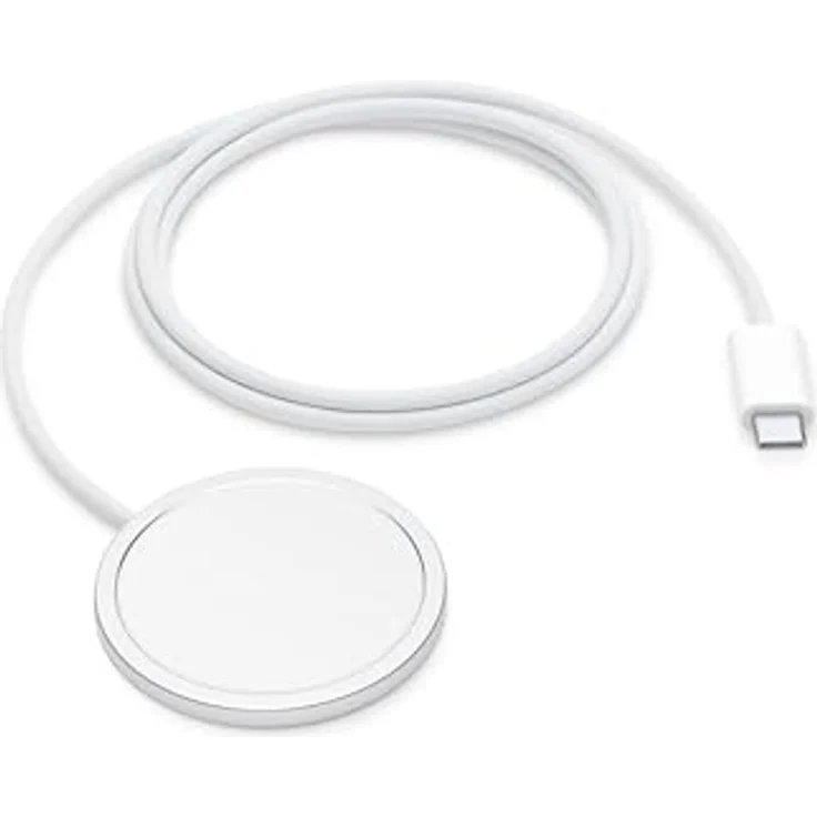 Apple MagSafe Charger (1m) (25 W), kabelloses Ladegerät für iPhone, Weiss – Bild 3