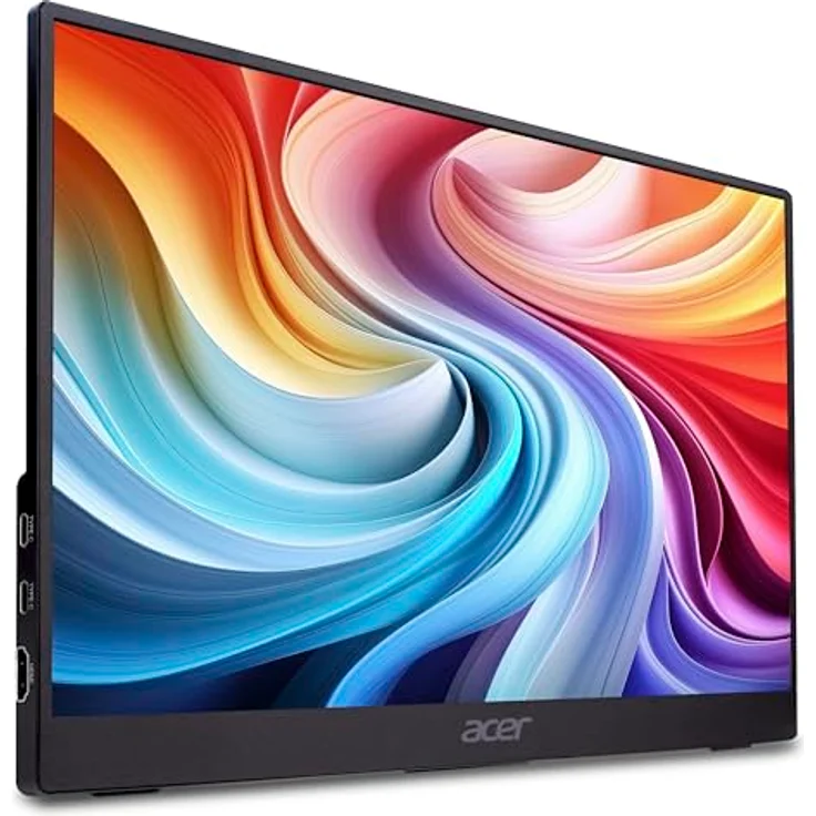 Acer PM161QB1, 15,6 Zoll Full HD IPS Monitor mit 60Hz, 4ms Reaktionszeit, HDMI und 2xType-C, AdaptiveSync – Bild 2