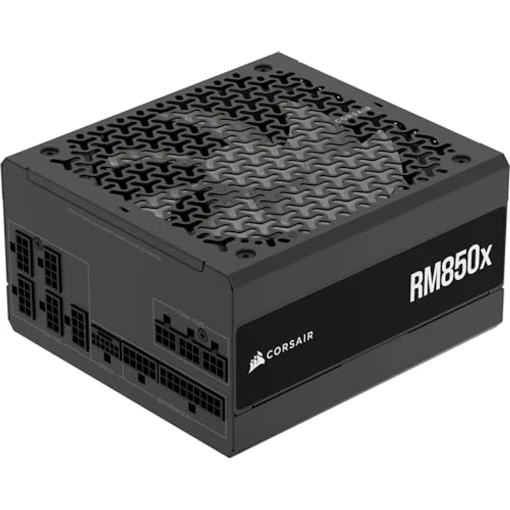 Corsair RM850x Vollständig modulares, geräuscharmes ATX-Netzteil in Schwarz - Cybenetics Gold-Effizienz, ATX 3.1-kompatibel, PCIe 5.1-Unterstützung - Preisvergleich