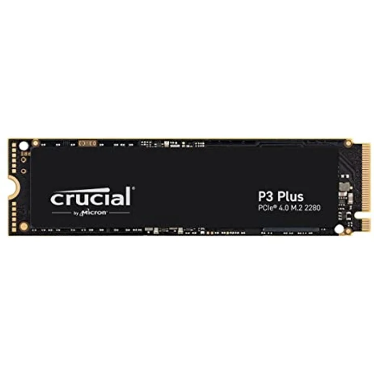 Crucial SSD P3+ M.2 1TB PCIe Gen4x4 2280 Tray, HDMI DP USB – Bild 1