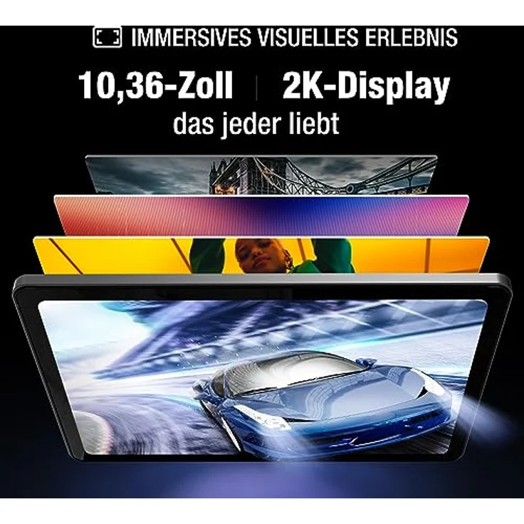 AGM PAD P1 Tablet 10,36 Zoll Android 13 Wasserdichtes Tablet, 8GB+ 256GB, 2K FHD IPS-Bildschirm, MTK G99, Dual Box 1224 Lautsprecher, 7000 mAh Akku, Dual SIM 4G Tablet, mit Schutzhülle, 5G WiFi – Bild 4
