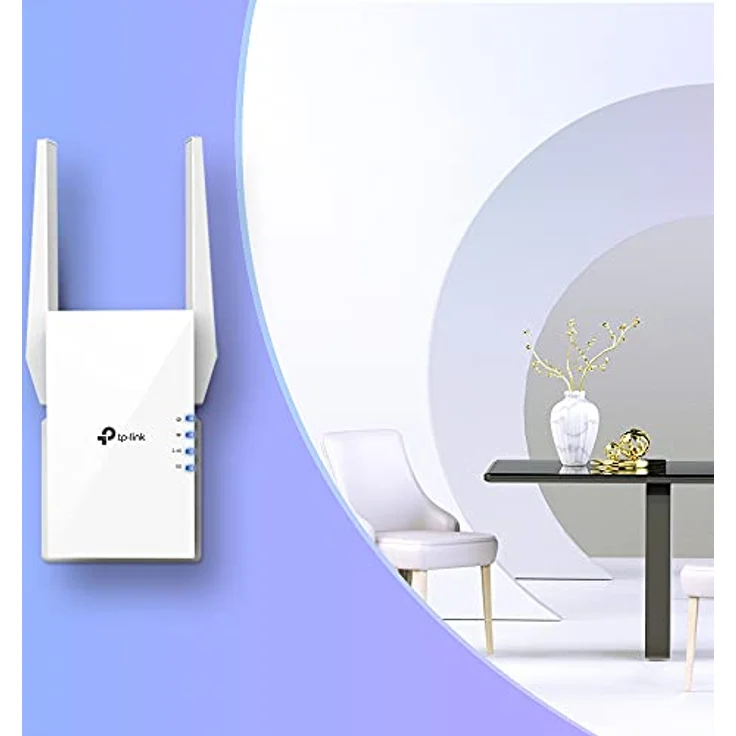 TP-Link RE505X Wi-Fi 6 WLAN Repeater AX1500, Dualband bis 1200 Mbit/s, ideal für HD-Streaming und Spiele – Bild 2
