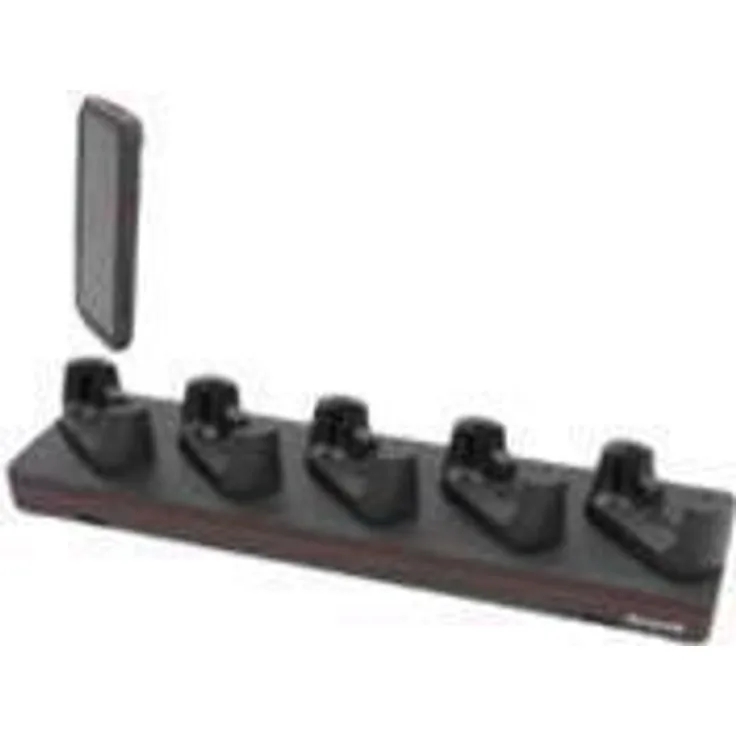 Honeywell CT45 Non-booted 5 Bay Ladeständer, Dockingstation für CT40 XP, CT45, CT45 XP, fünf Ausgänge, robuste Bauweise, inkl. externem Netzkabel für Europa