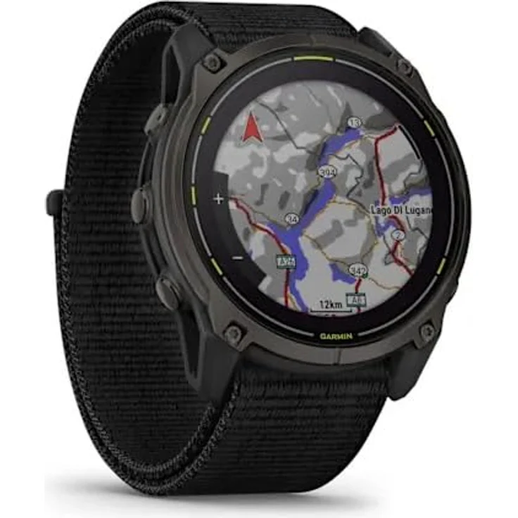 Garmin Enduro 3 Solar Sapphire Schwarz/Carbongrau Titan – Bild 3