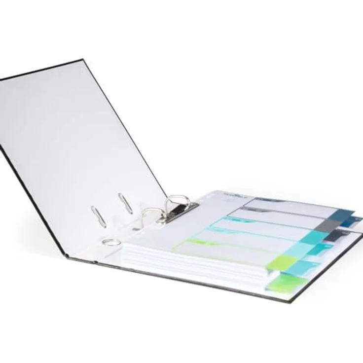 DURABLE Aktenordner, PP, 270 my, Universallochung, farbig sortiert, A4+, 5 Stück – Bild 4