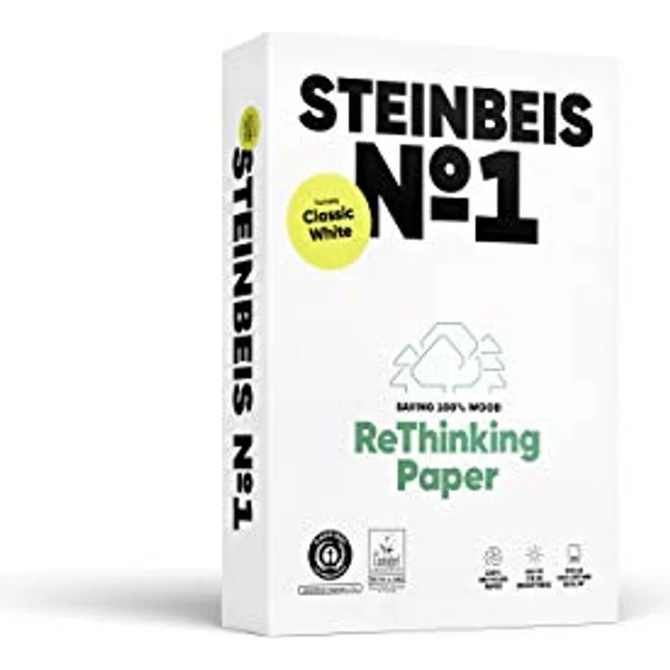 Steinbeis Classic White Kopierpapier 80g A4 – Bild 1