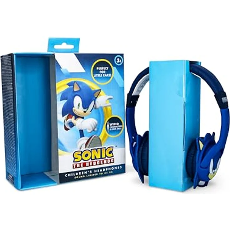 OTL Technologies Sonic The Hedgehog 3D Kopfhörer für Kinder, Blau, Weiß – Bild 8