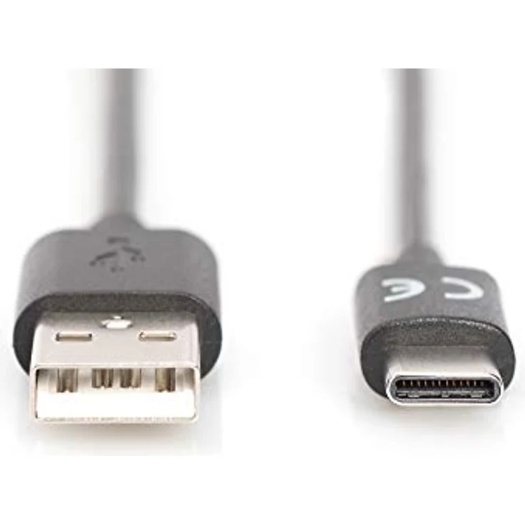 DIGITUS USB Type-C Anschlusskabel, Typ C auf A St-1.0m, 3A, 480MB, 2.0 Version, sw – Bild 5