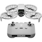 DJI Flip, Drohne mit Kamera 4k, < 249 g, Follow Me Funktion, 13 km Videoübertragung, Handstart, autom. Rückkehr, 31 min Flugzeit - DJI Mini Drohne für Erwachsene in Kohlefaseroptik