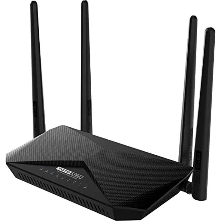TOTOLINK A3002RU WLAN Router AC1200 Dual Band 1167Mbps Gigabit Ports Router mit 1 GHz Prozessor und VPN-Funktion