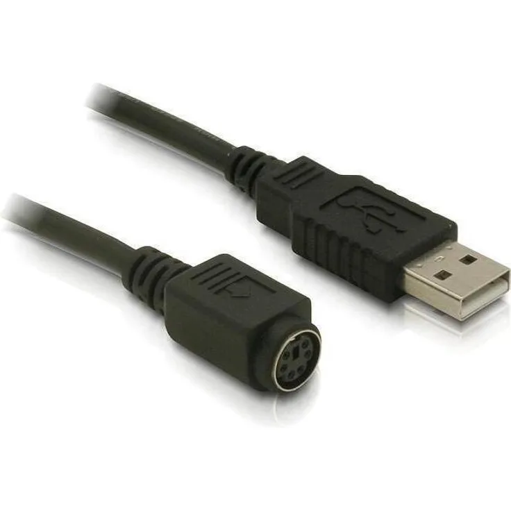 Navilock GPS PDA Anschlusskabel USB (61264), 6-polige MD6 Buchse, inklusive Prolific Treiber, schwarz