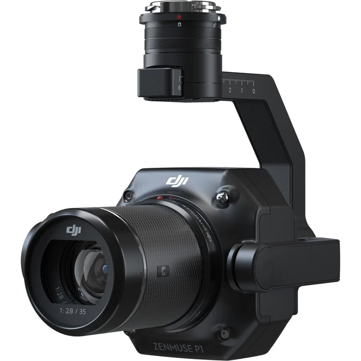 DJI Zenmuse P1 Gimbal-Kamera, 4K Ultra HD 45 MP, Vollformat-Sensor, optimiert für Photogrammetrie, schwarz