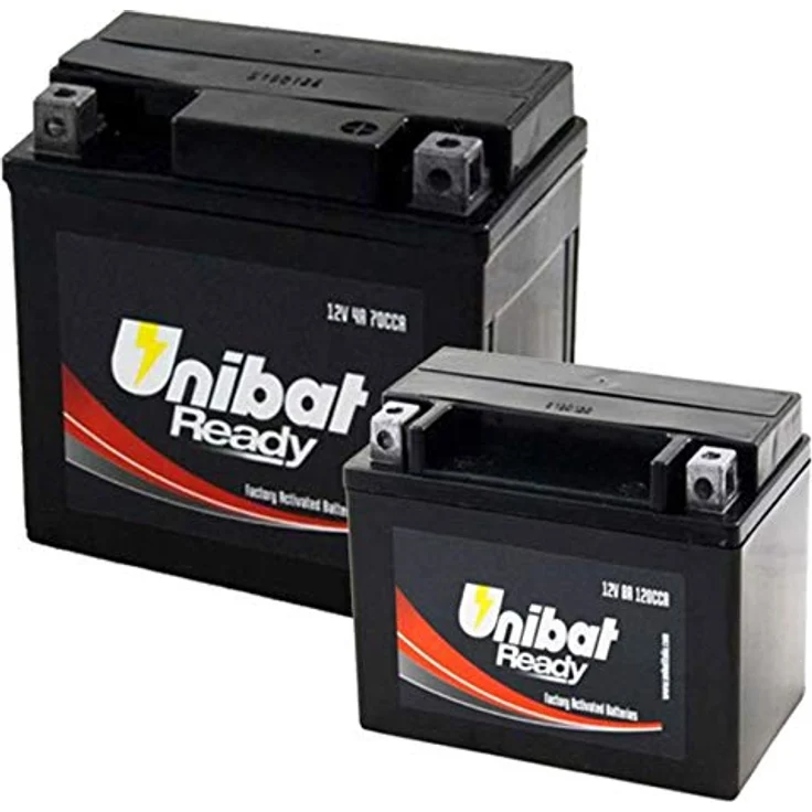 Unibat CBTX12 Batterie, 12 Volt, 180 Ampere, wartungsfrei, Blei-Kalzium-Legierung, dimensions: 150 x 87 x 130 mm – Bild 2